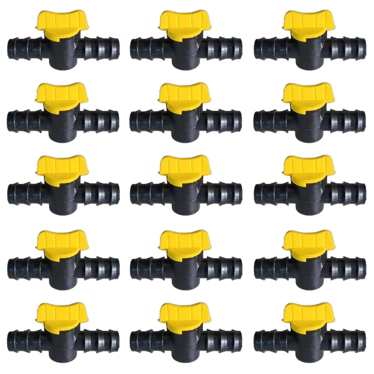 Ascension Agro Drip Irrigation Garden Watering Plants Accessories 16MM Straight Connector with Tap 20 Pieces (B081QHX74Q) Amazon Price History, Amazon Price Tracker
