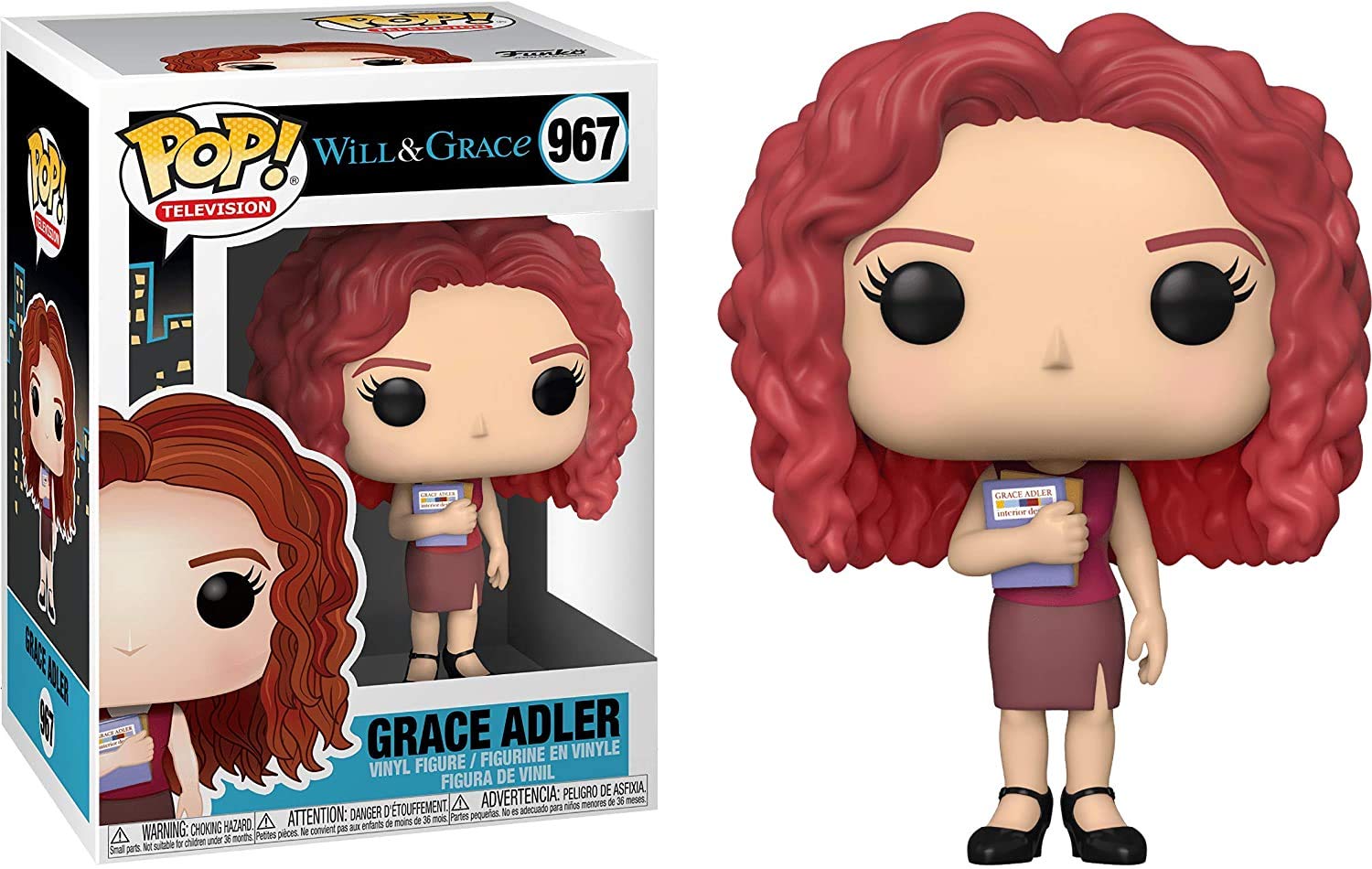 Amazon.com: Funko Pop! TV: Will & Grace - Grace Adler
