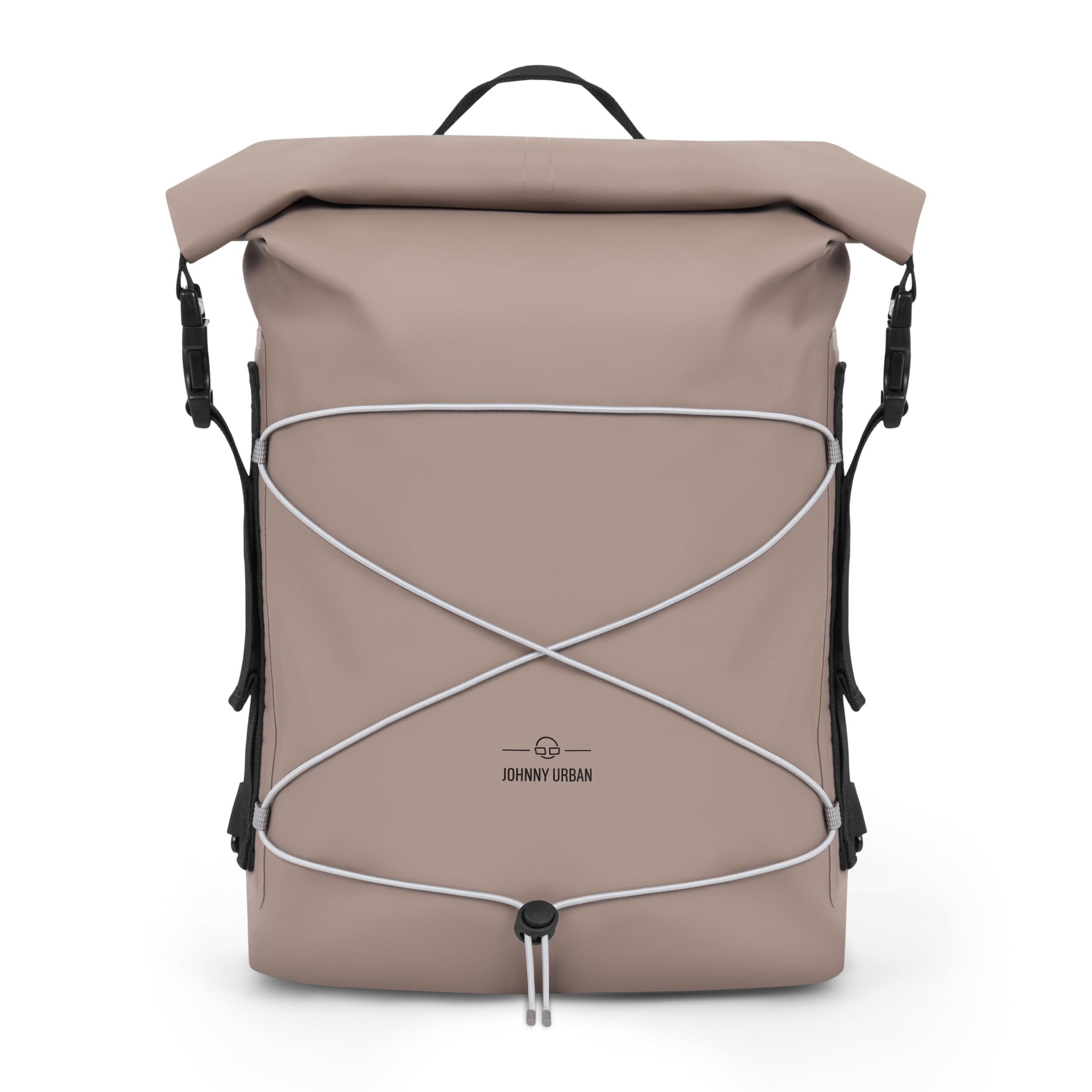 Johnny Urban Sacca Impermeabile Grande Beige - Myles - Sacca Stagna 20L - Zaino Impermeabile per Mare & Spiaggia - Accessori Sport Acquatici, SUP, Canoa, Kayak - Zaino Subacqueo - Waterproof Dry Bag