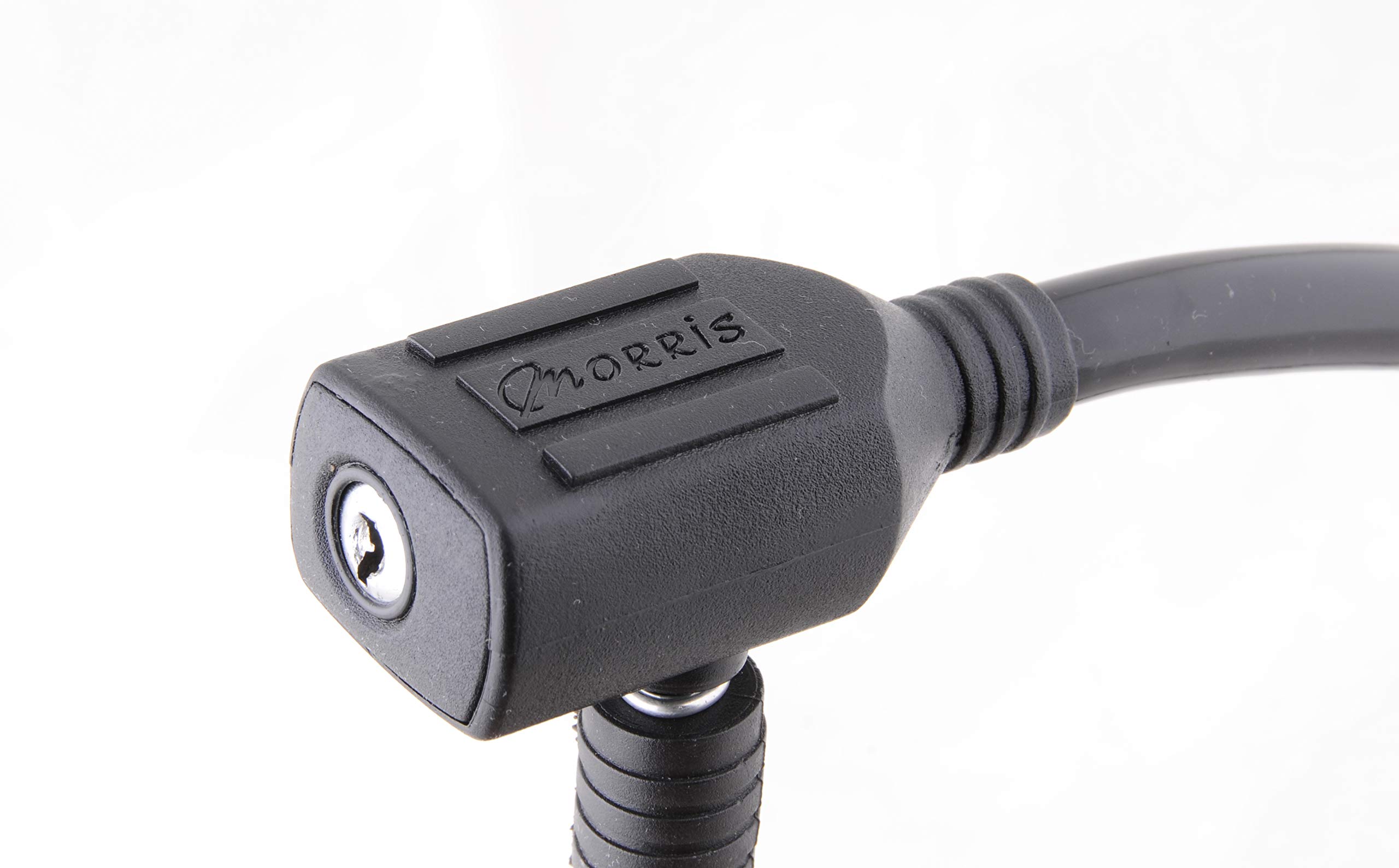 BONUS Morris Key Operated Cable Cycle Lock (Black, 26 Inch