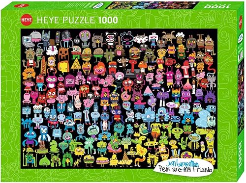 Miniatura 1 de 1000 piezas Heye Doodle Rainbow Rompecabezas