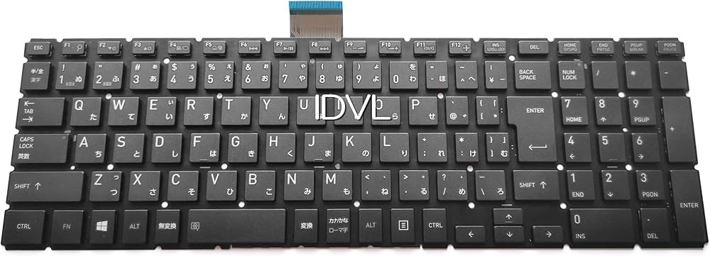 Amazon | [IDVL]ノートPC用 日本語キーボード For 東芝 dynabook T85