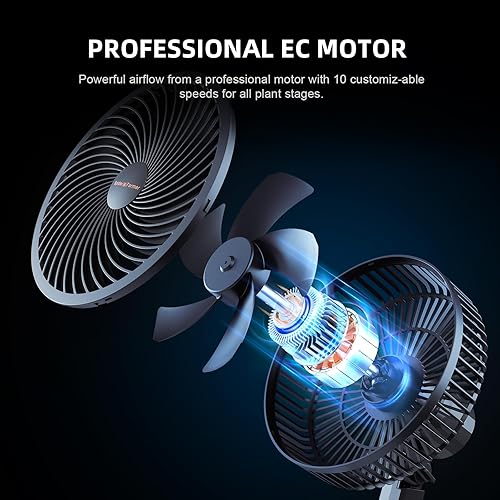 Miniatura 8 de Spider Farmer Kit completo de tienda de cultivo SF4000 450w regulable Samsung LM301B diodos LED, sistema completo de tienda de cultivo 4x4x6.6 juego