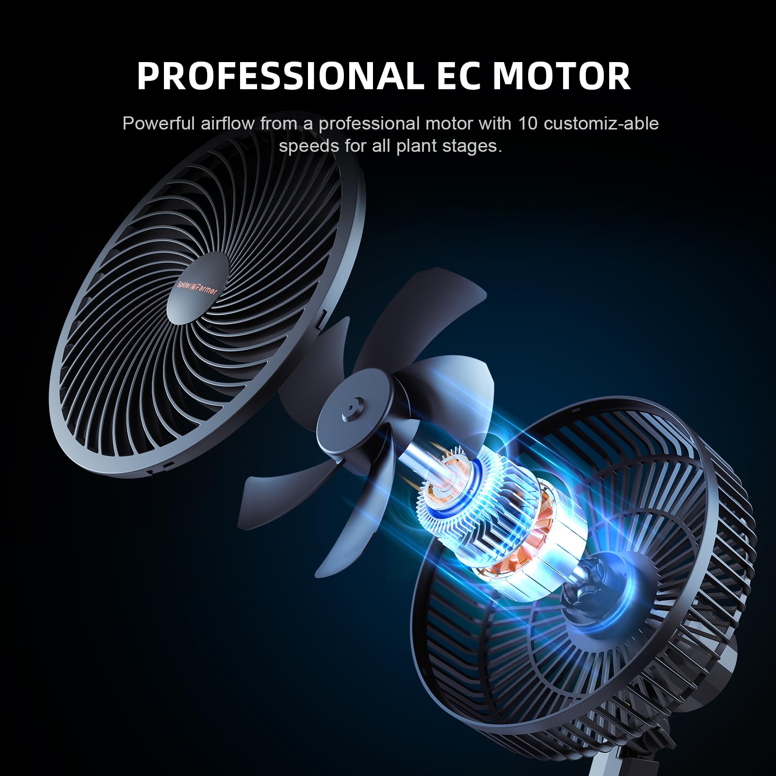 Spider Farmer SF4000 Grow Tent Kit Complete 4x4x6.6ft Samsung LM301H EVO LED Diodes, 450W Grow Light Complete System Grow Tent Set 48"x48"x80" with 6" Ventilation System GGS Smart Controller 2025