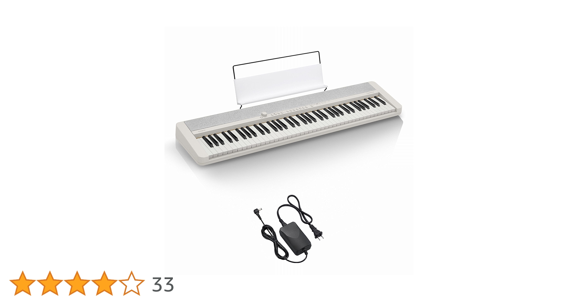 Casiotone CT-S1 WE カシオトーン 61鍵キーボード ホワイト CASIO CT-S1-76WE ホワイト ヘッドホンセット 76鍵盤 カシオ