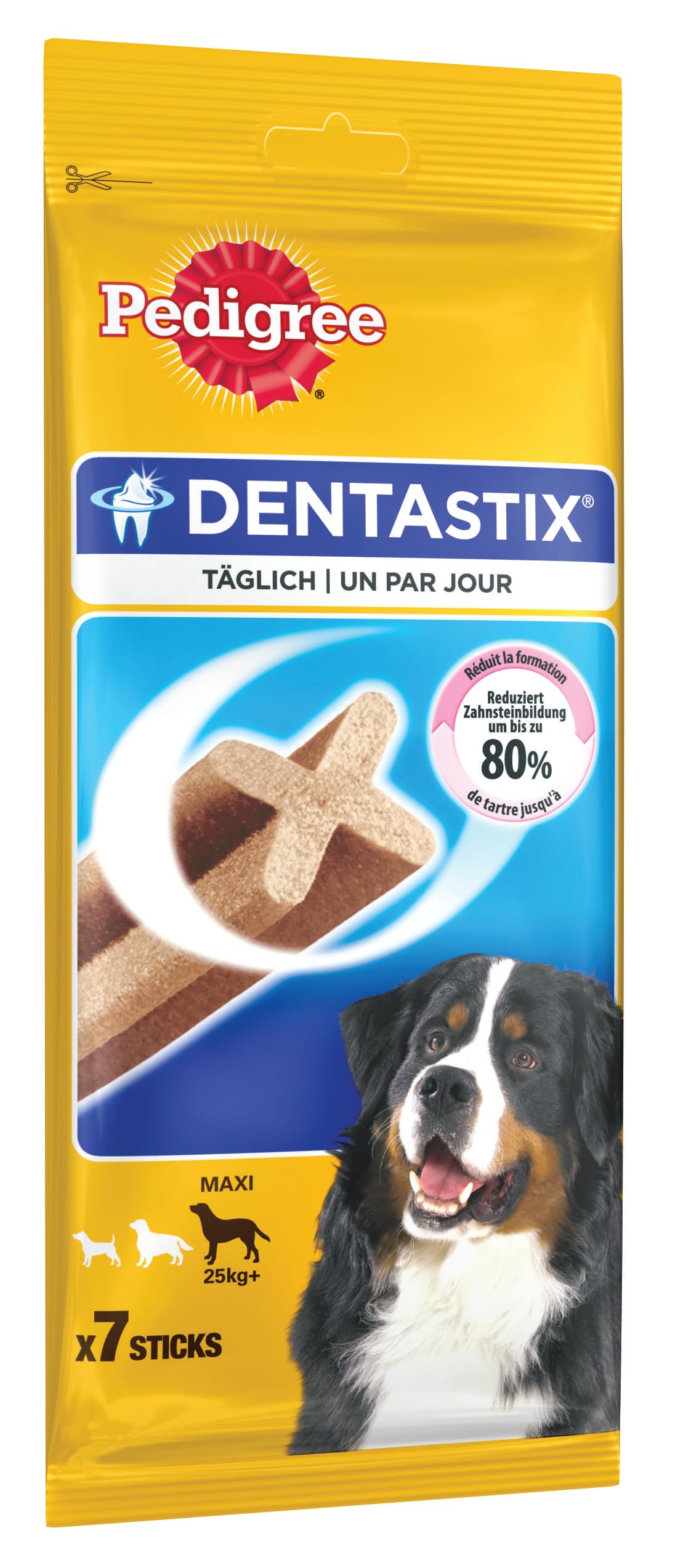 Pedigree Dog Snacks Dentastix Dental Care Snacks for Large Dogs (1 x 7 Pack)