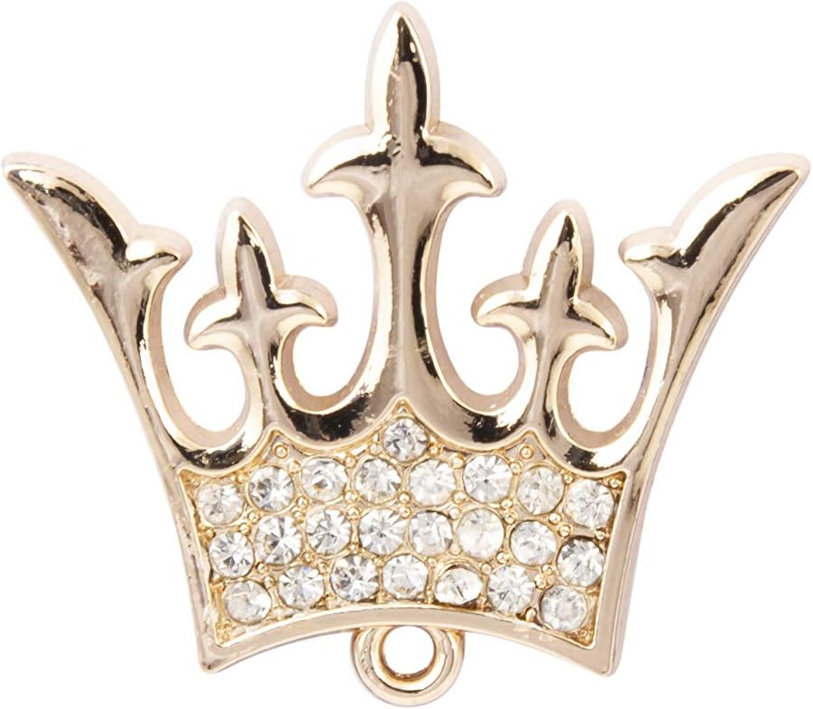 Knighthood Men's Royal King Queen Crown Badge Suit Collar Brooch