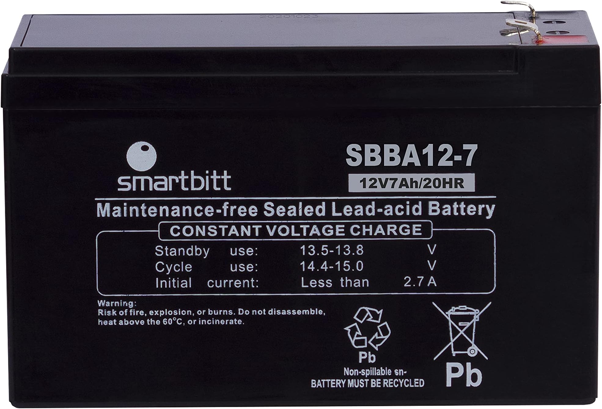 Batteria CSB HR1234WF2 12V 9Ah - Alta Scarica Per Applicazioni Esigenti - Foto 3