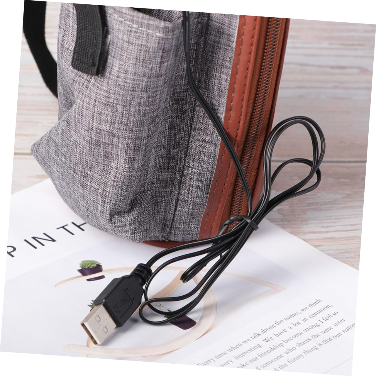 VICASKY 2ensembles -biberon Usb Portable Intelligent Avec La Surchauffe Réchauffeur De Lait Pour Pour Gris