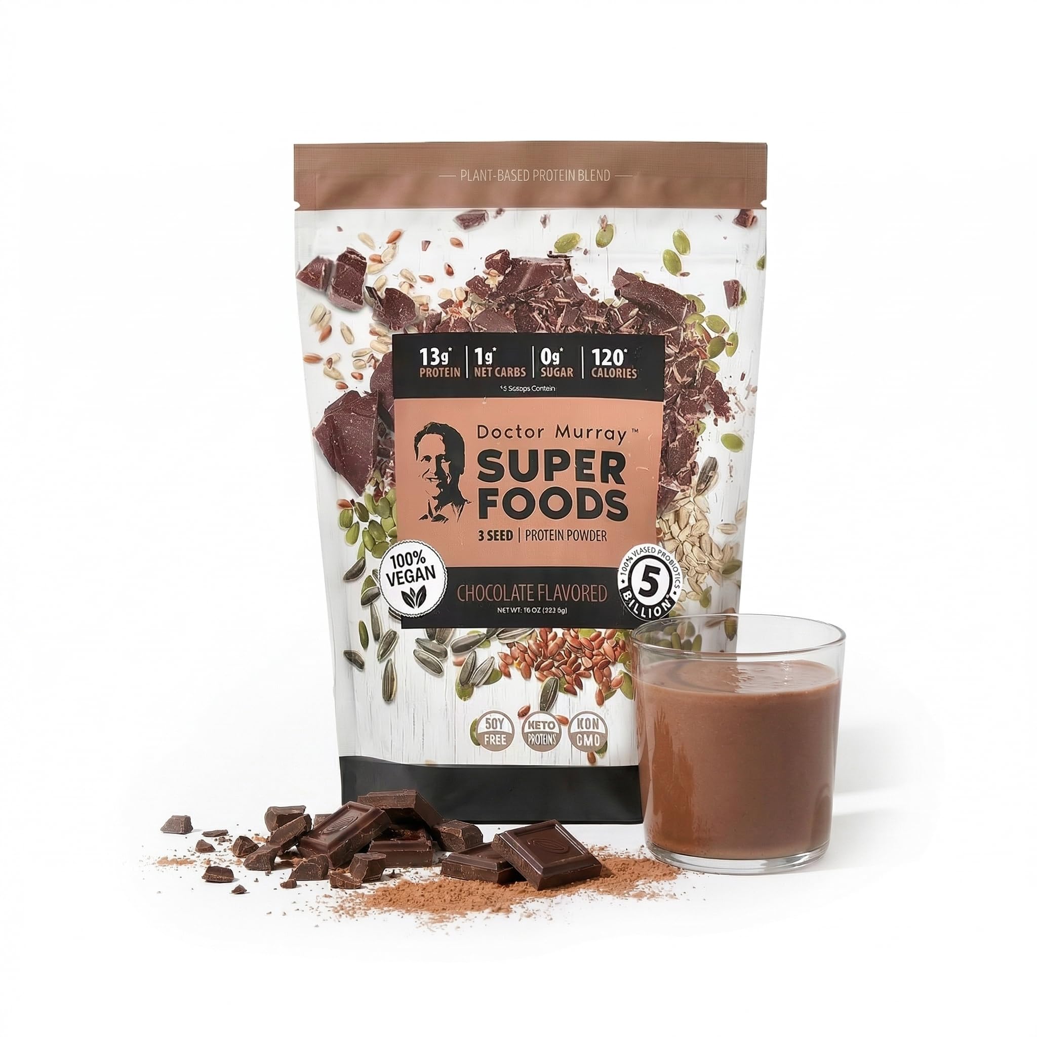Amazon.com: Dr. Murray's Super Foods 3 Seed Protein Powder