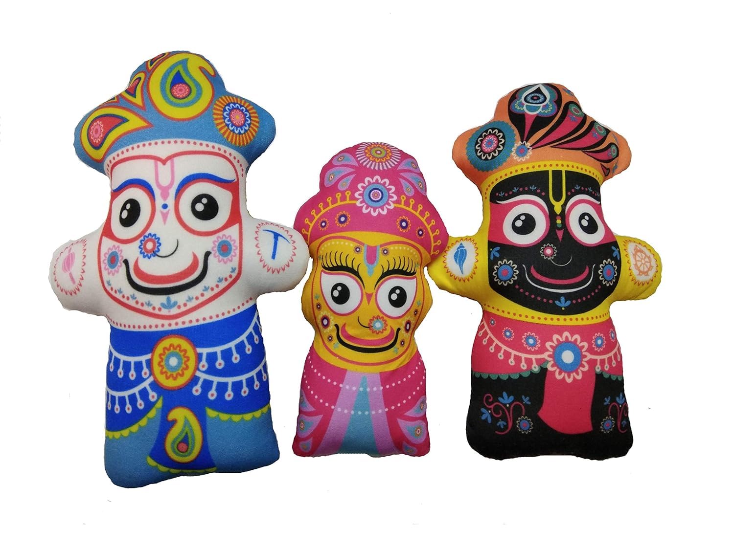 Vrindavanstore.in Jagannath Baldev Shubdra Soft Toys Plush Washable and Completely Safe for Playing Kids (B0CJ55Z6DZ) Amazon Price History, Amazon Price Tracker