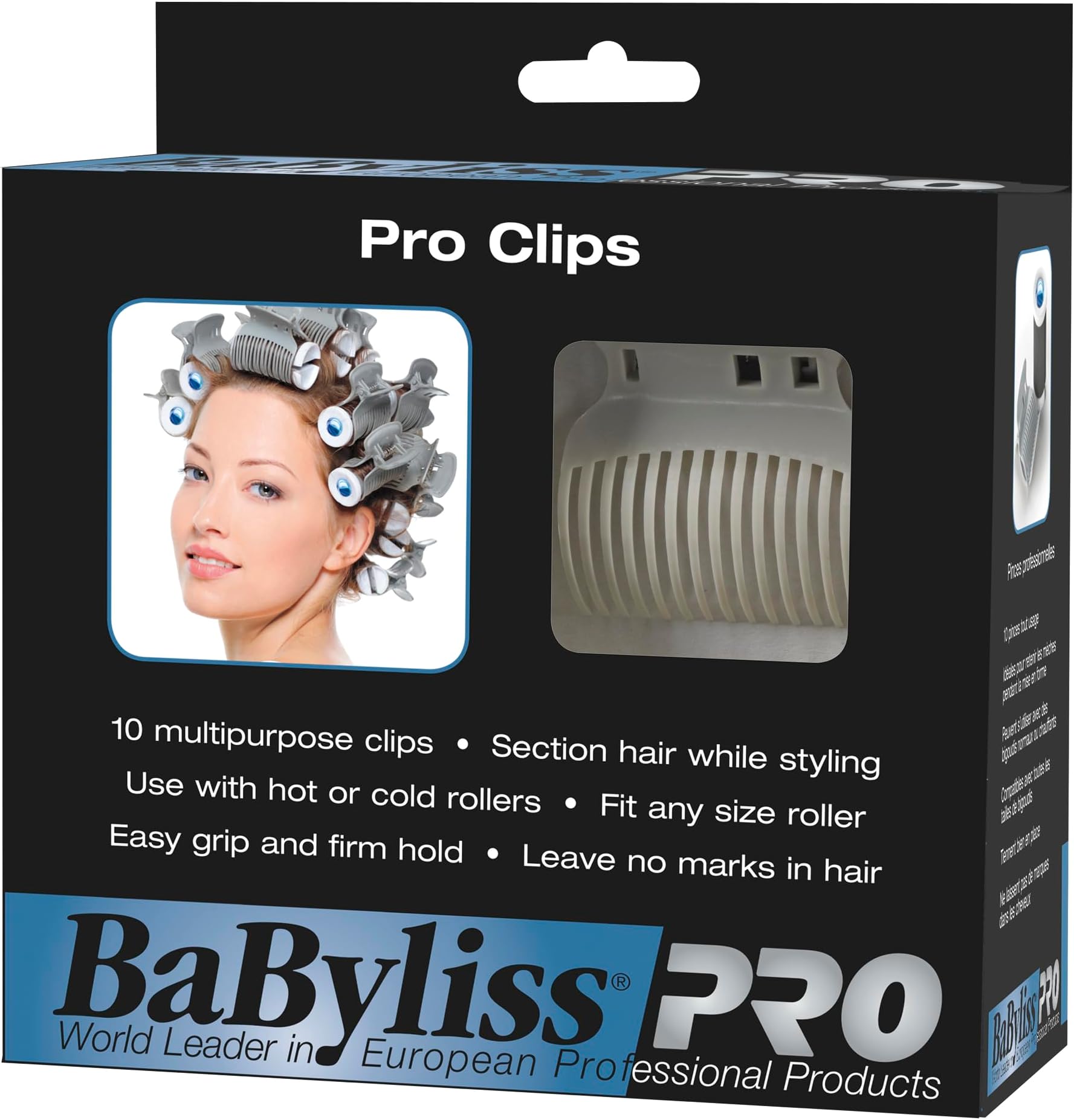 Nano Titanium PRO Roller Clips - 10pack