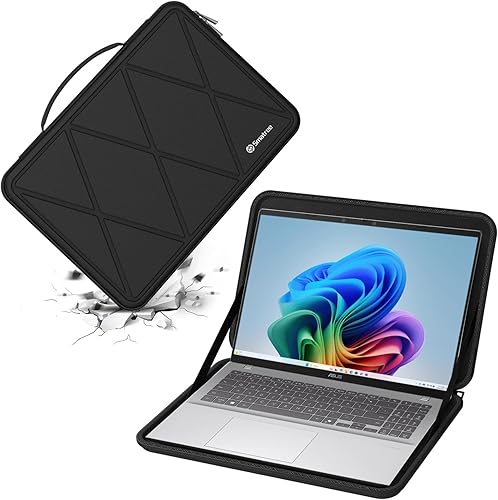 Vista 14 de Smatree Funda protectora rígida de EVA compatible con ASUS Chromebook CX1 (CX1101) de 11.6 pulgadas, ASUS ProArt PZ13 (HT5306) de 11.6 pulgadas