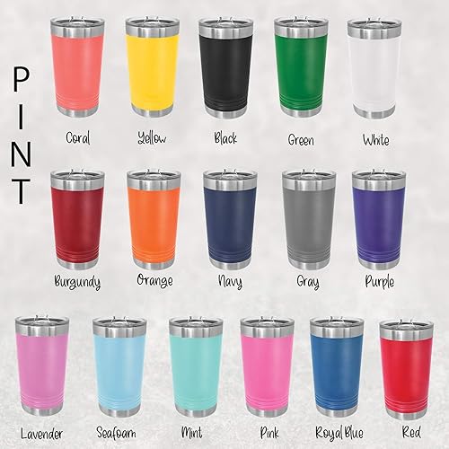 Miniatura 7 de I'll Bring The Bad Decisions Stainless Tumbler - 3 Sizes - 16 Colors