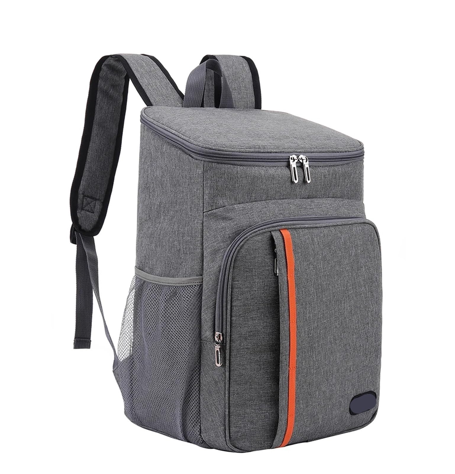 Sac Isotherme Sac à déjeuner Isotherme Portable de 20 L, glacière étanche for Le Camping, Oxford, for Le dîner(Blue Gray)