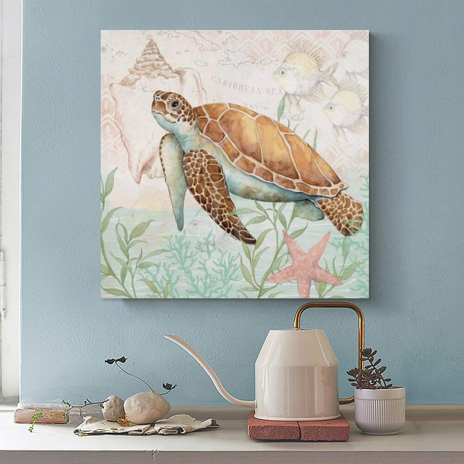 Amazon.co.jp: Sea Turtle Poster 海亀ポスター水中世界の深海生物海亀