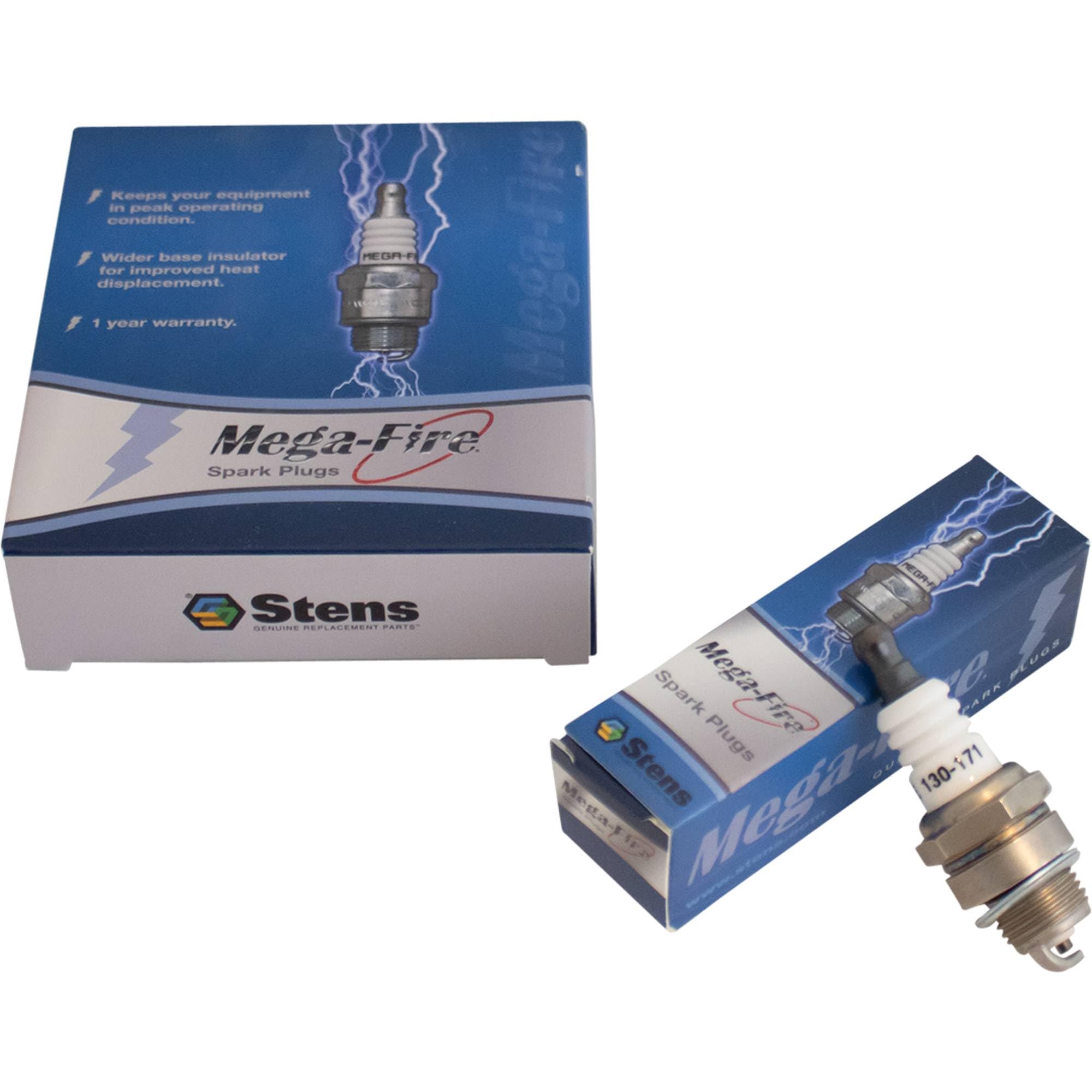 Stens 130-171-4 Spark Plug - 4 Pack Compatible with/Replacement for Echo PB Series Backpack Blowers, ICS 613GC and 633GC, Shindaiwa DF212 and EB633 90114Y, A425000000, 584968101, 514770, 92070-2115