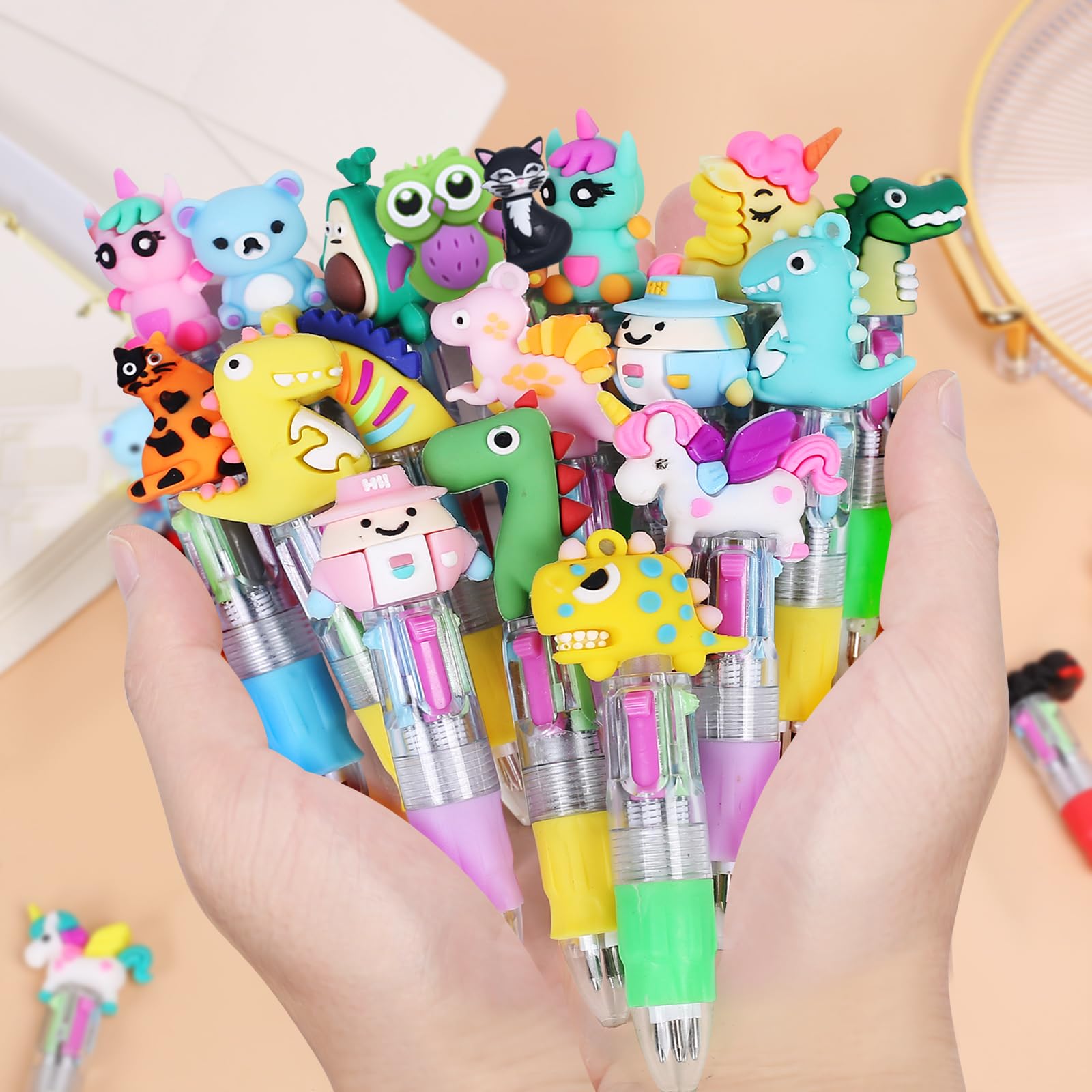 Gudotra 30 Penne Regalini Fine Festa Compleanno Multicolore Bambini Gadget Compleanno Bambini Penne Gel Colorate (30)