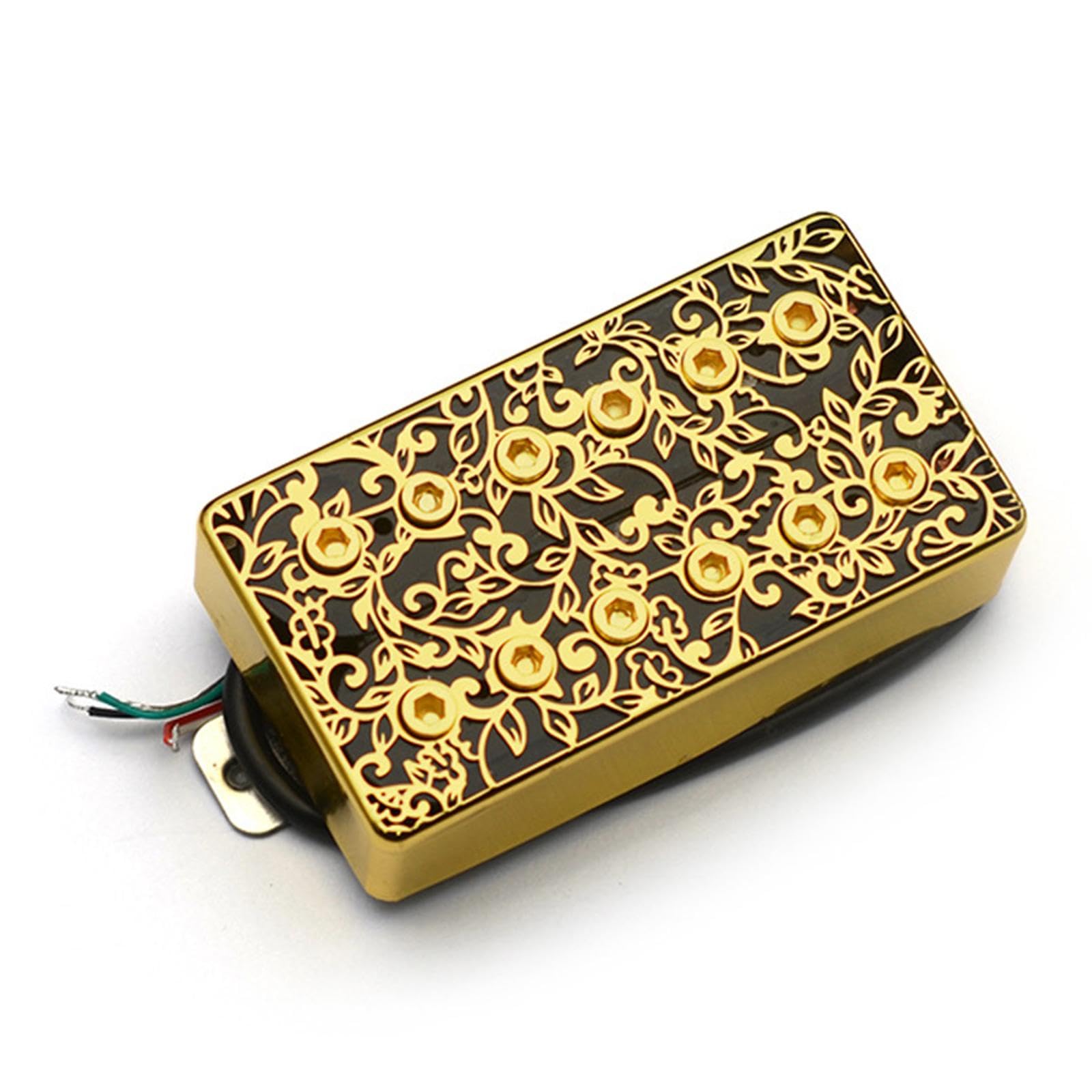 Generic Humbucker con Doppia Bobina, Facile Sostituzione, Accessorio 7,5 KΩ/15 KΩ per Chitarra Elettrica, Ideale per Concerti E Gruppi Musicali, 50mm