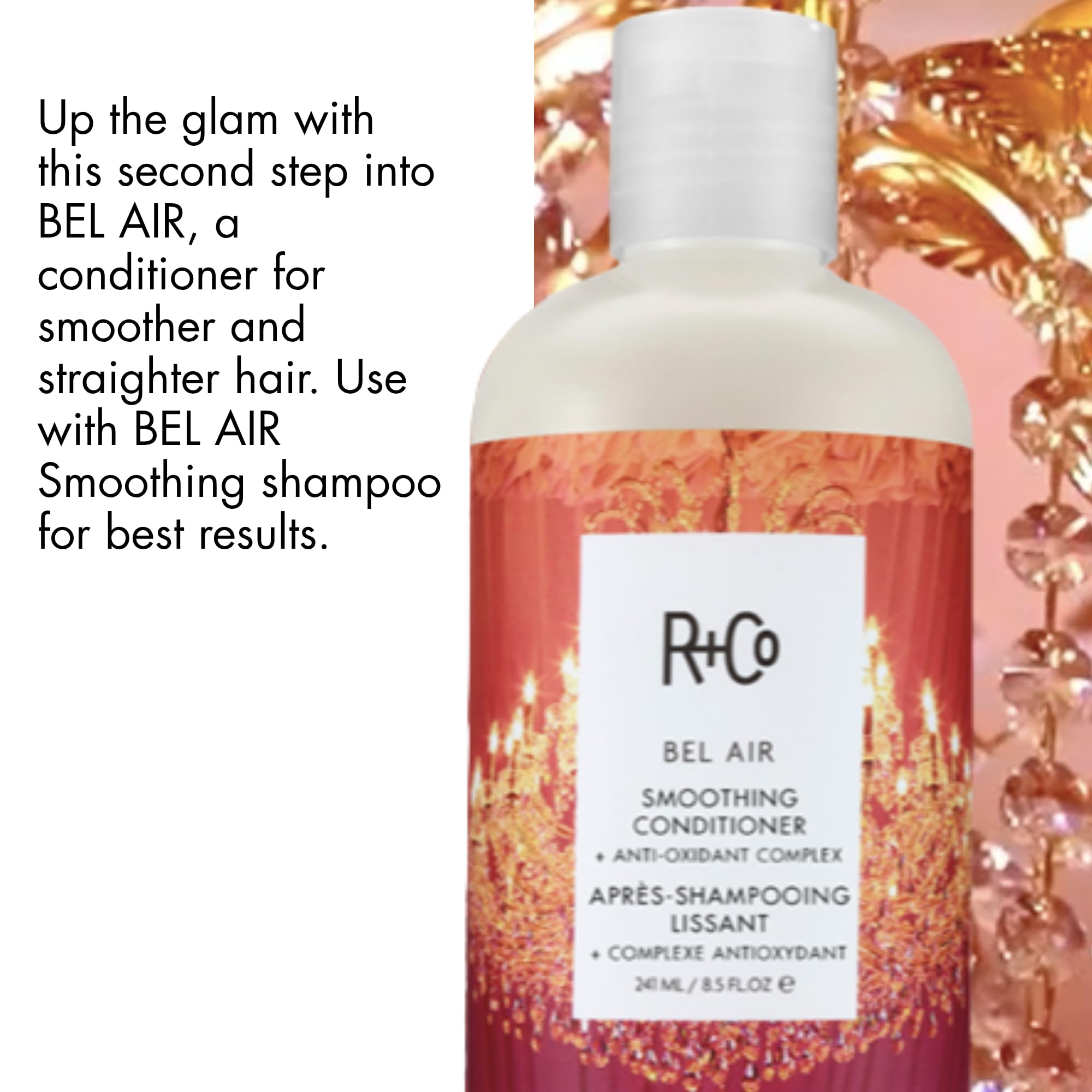 Bel Air Smoothing Conditioner Plus Anti-Oxidant Complex by R+Co for Unisex - 8.5 oz Conditioner