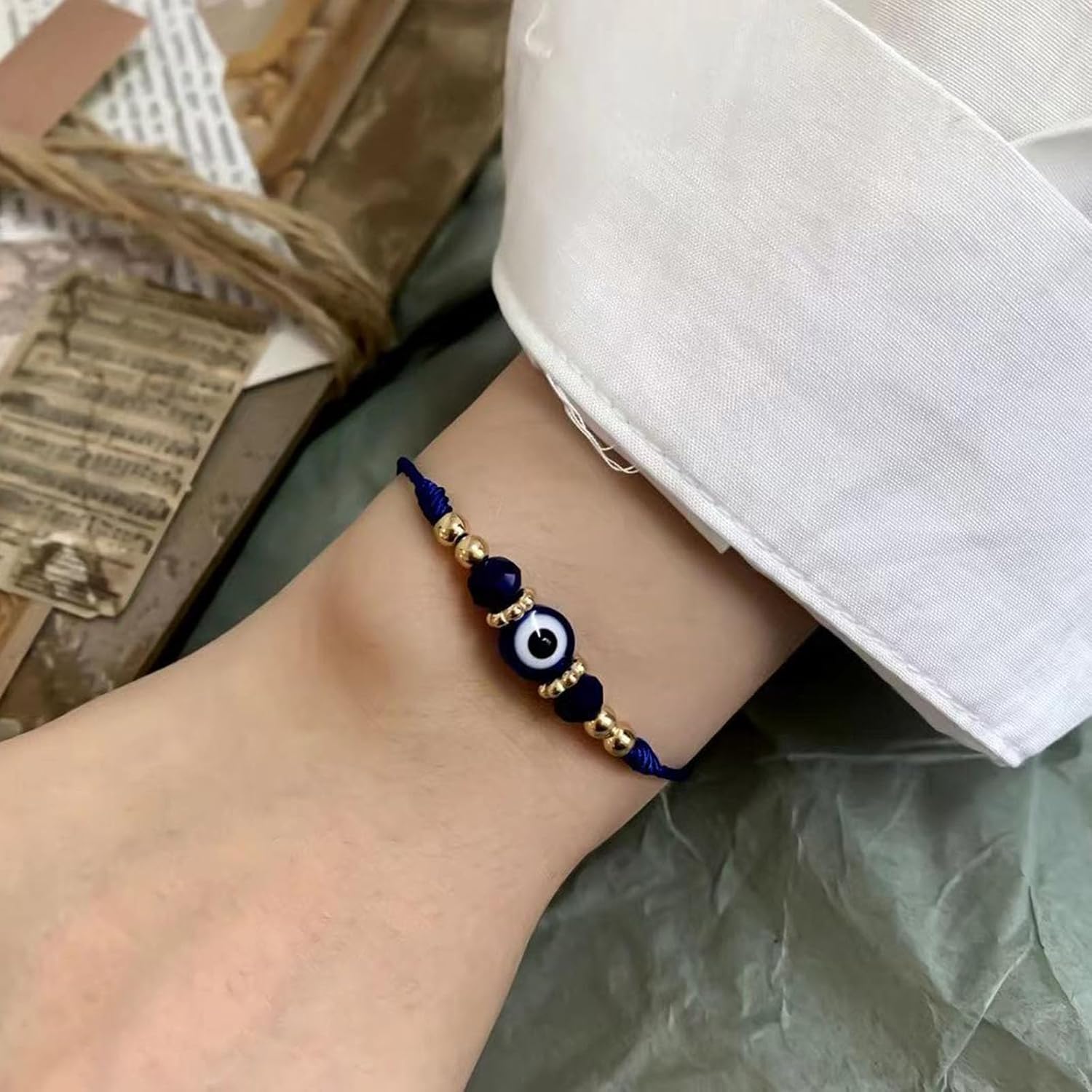 プラチナ ブレスレット タイガーアイ｜アクセサリー 