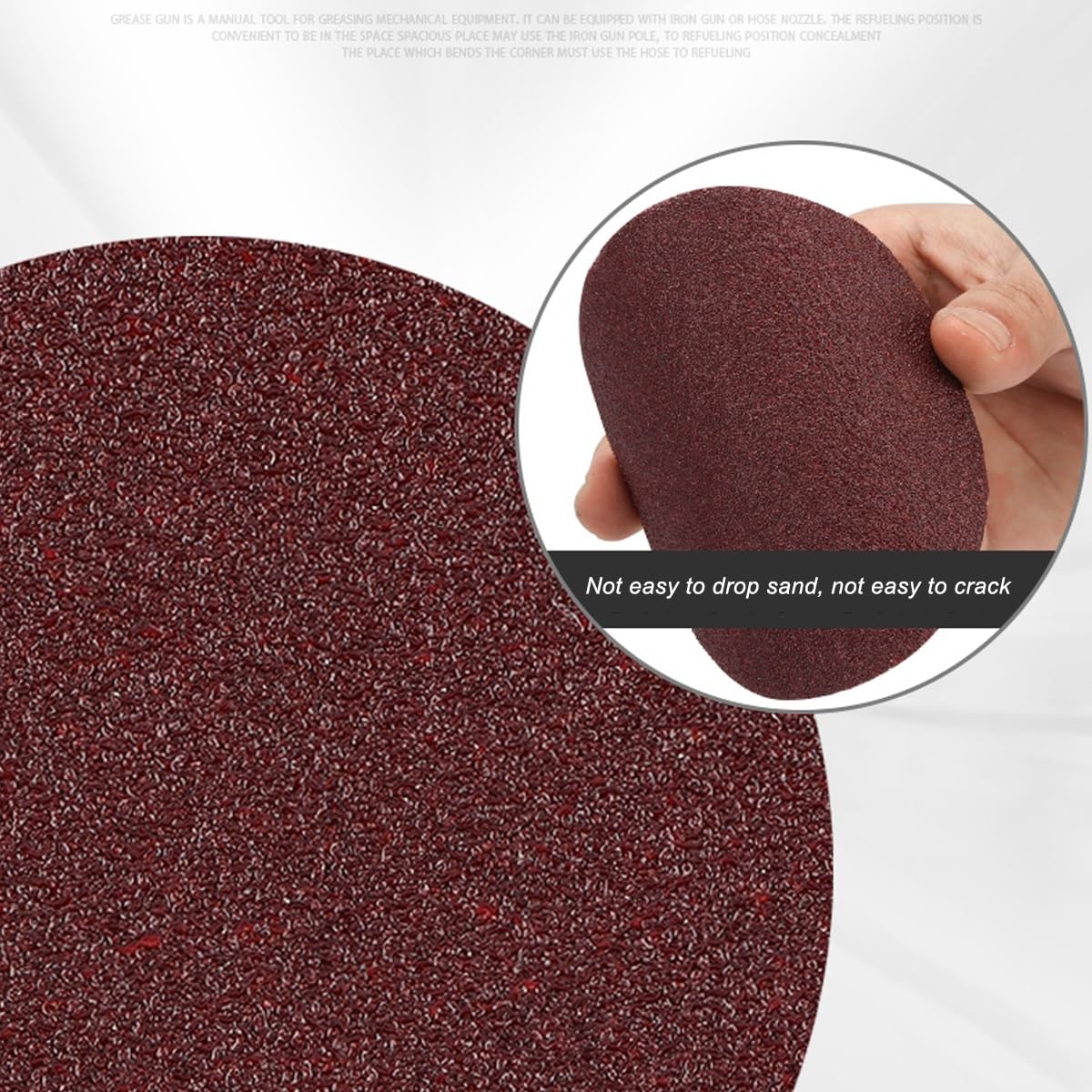 100 discos de lijado de 100 mm con gancho y bucle de grano surtido for madera y metal - 60-2000 con 4"(600grit)