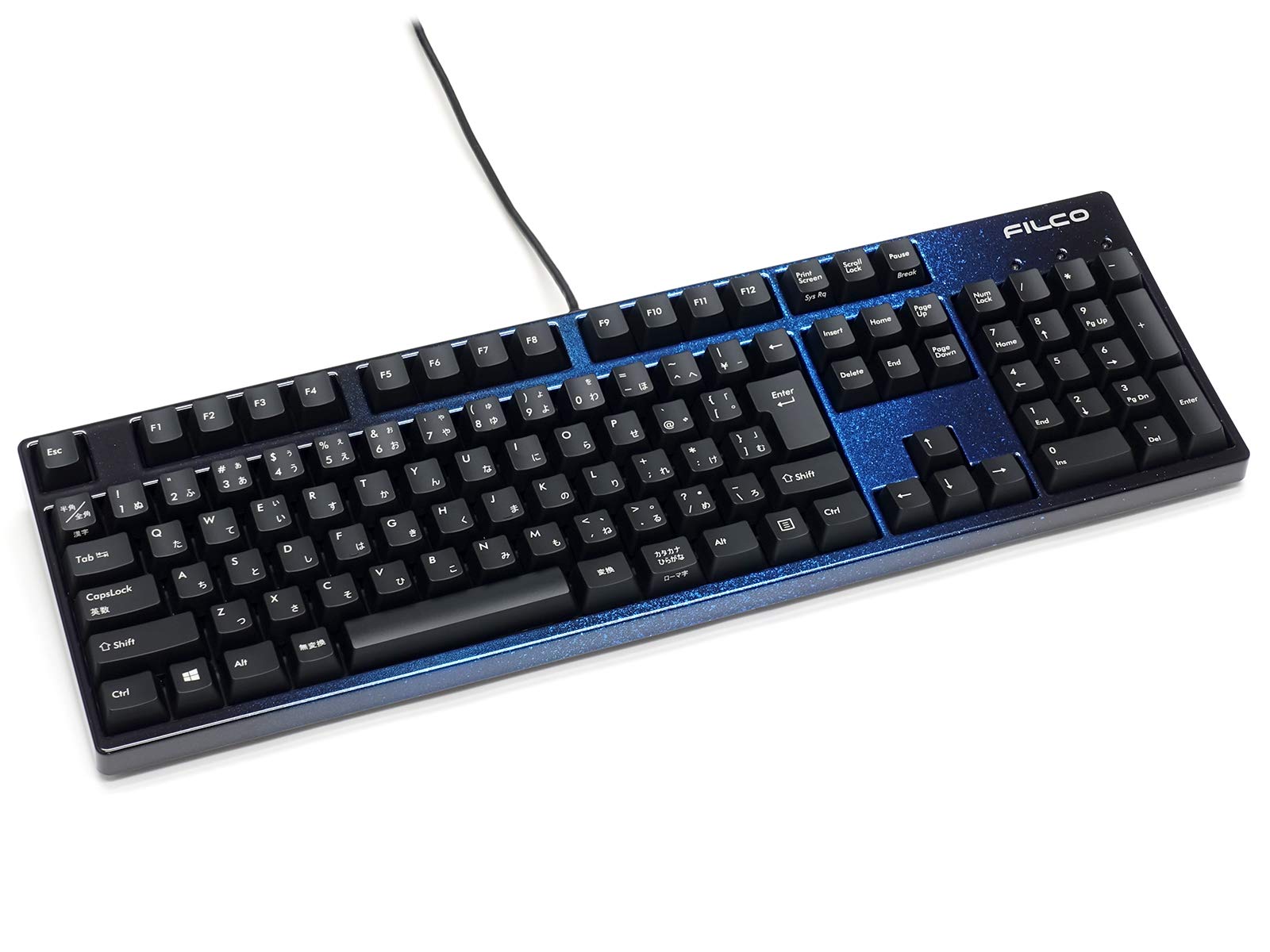 Amazon.co.jp: FILCO 漆 銀河(青) CherryMX赤軸 日本語配列 フルサイズ