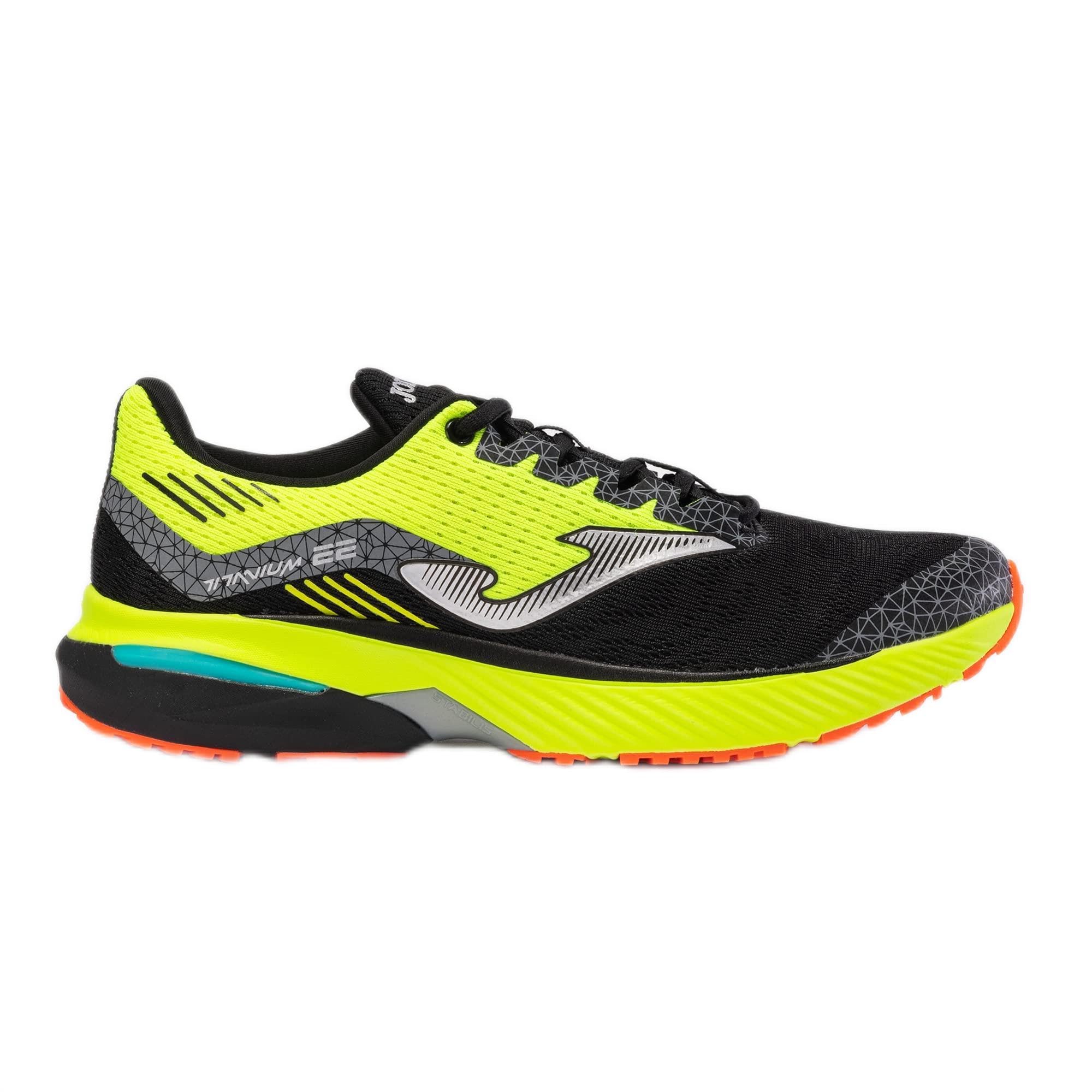 Joma Titanium Men 2301 Negro Amarillo flúor
