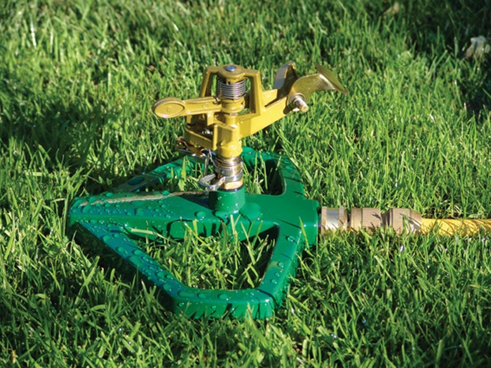 Greenkey Arroseur Automatique à Canon Impulsion avec Base métallique