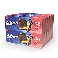 Vista 7 de Bahlsen Choco Leibniz Dark Cookies (3 cajas) - Galletas de mantequilla Leibniz cubiertas con una gruesa capa de chocolate alemán - Cajas de 4.4 oz