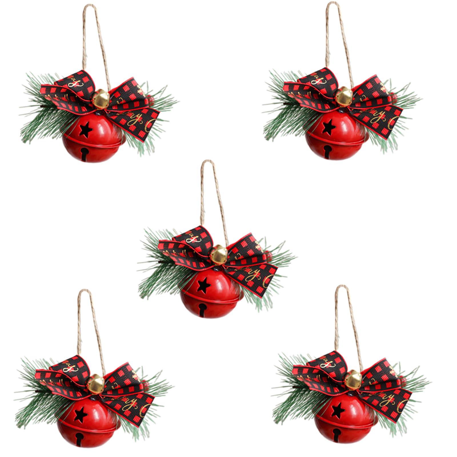 Buxuaaaa A Buxuaaa 5Pcs Christmas Decoration Ornament Hanging Decorations Pendants Enhances Lovely Holiday Environment Gift Wall Hanging Christmas Embellishment