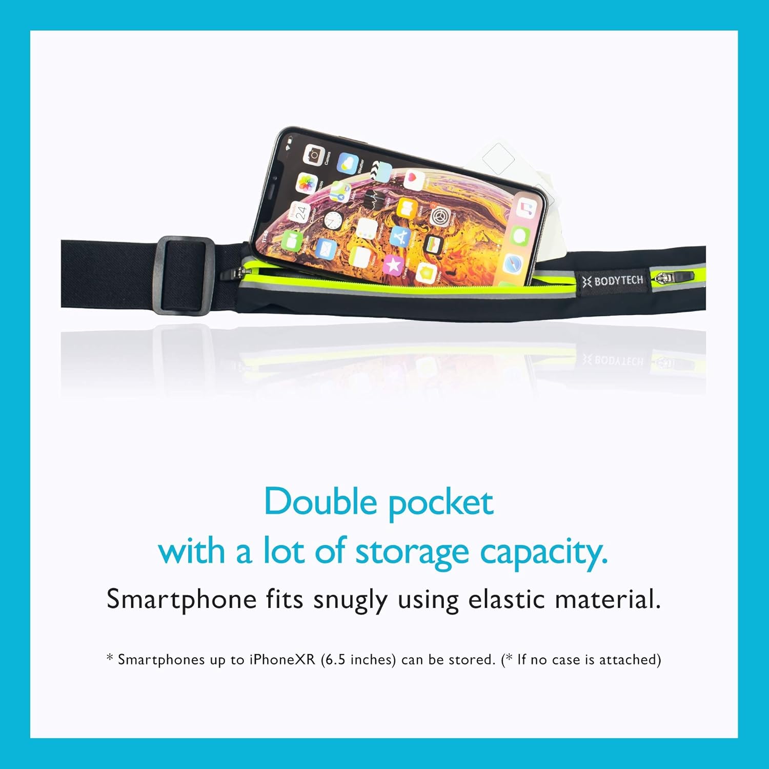 Primasole Running Belt, Black : Sports & Outdoors
