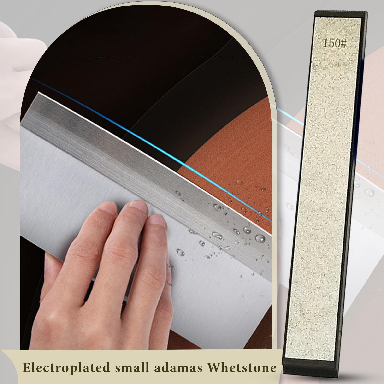 Whetstone Cutter Affittatore, Penna Taglierina, Pietre Affinate Angolo Fisso, Striscia di Macinazione Professionale Multiuso
