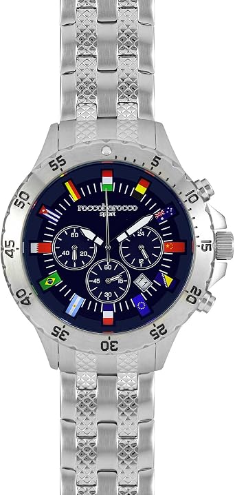 orologio cronografo uomo RoccoBarocco Sport trendy cod. RBS0005 :  Amazon.it: Orologi