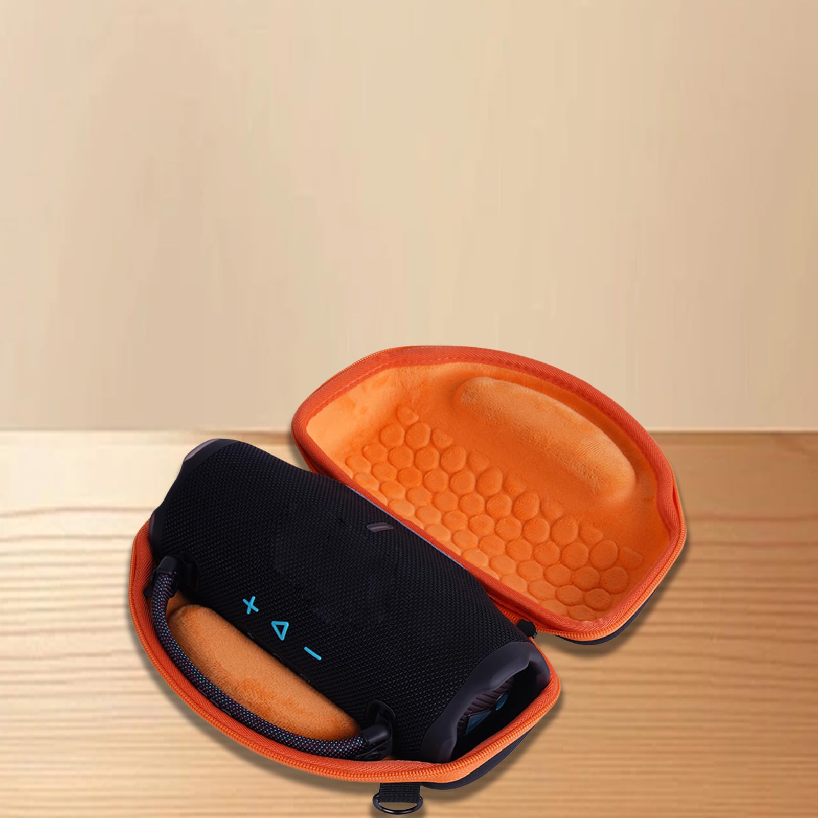 Shockproof and Water Speakers Case with Zippers Closures for Speakers Travel Accessories