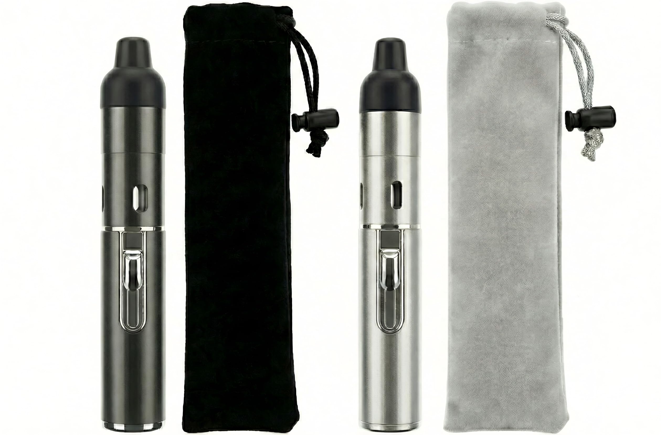 Giftorch Black Sliver Pipe Lighter - Pipe Lighters For Smoking Tobacco Pipe, Without Butane