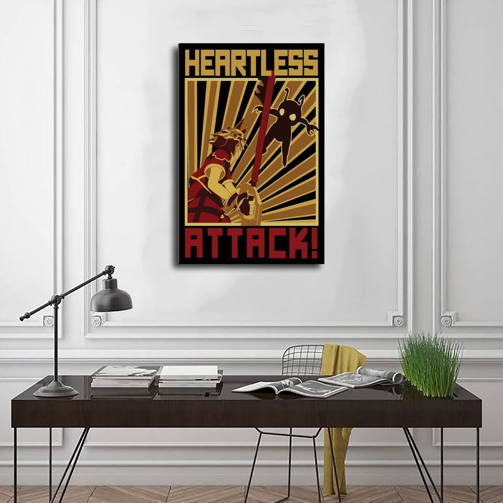 Poster Kingdom Hearts 8 - Décoration Murale Toile 30 X 45 Cm - Impressions Haute Qualité Résistantes
