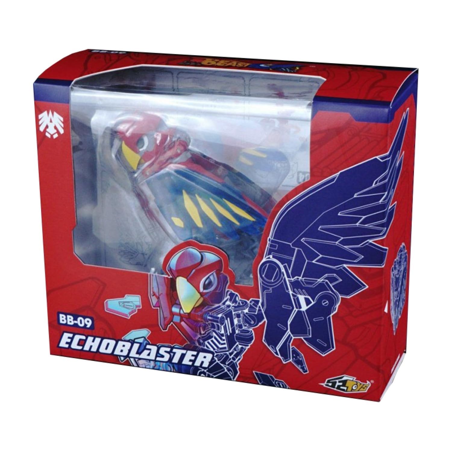 Amazon.co.jp: 52TOYS BEASTBOX BB 09 ECHOBLASTER オリジナル : おもちゃ
