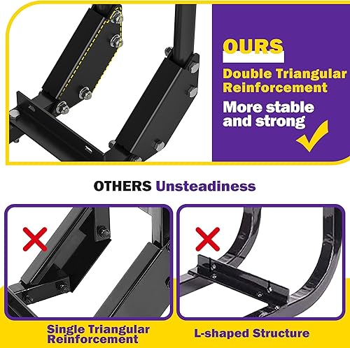 Miniatura 4 de Barra de agarre para asiento trasero de carrito de golf para Yamaha Club Car EZGO, asiento de seguridad universal para carrito de golf, riel de