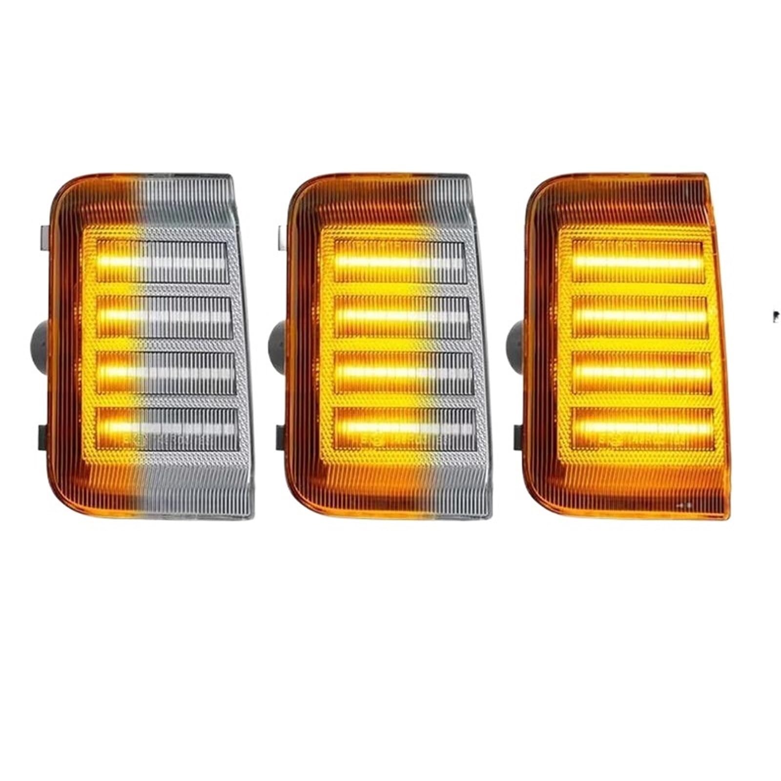 Blinker Voor Fiat Voor Ducato 2006-2023 Dynamische LED Richtingaanwijzer Zijspiegellichten Indicator Knipperlicht Dynamische Richtingaanwijzer (Color : Zilver