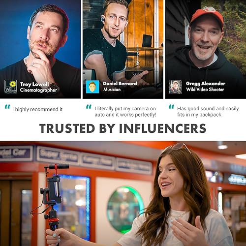 Miniatura 2 de Movo VXR10 Universal Shotgun Mic for Camera - Camera Microphone for DSLR, iPhone and Android Smartphones - Compatible with Canon EOS, Nikon, and