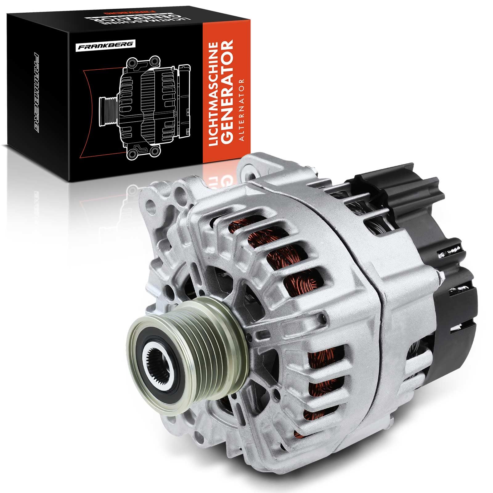 Frankberg Generatore Alternatore Diesel Compatibile con A4 Avant 8K5 2.0L A6 Avant 4G5 4GD 2.0L Q5 8RB 2.0L A4 8K2 2.0L A4 Allroad 8KH 2.0L Replace# FG20S014
