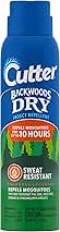 Cutter Backwoods Dry Insect Repellent, Aerosol, 4-Ounce