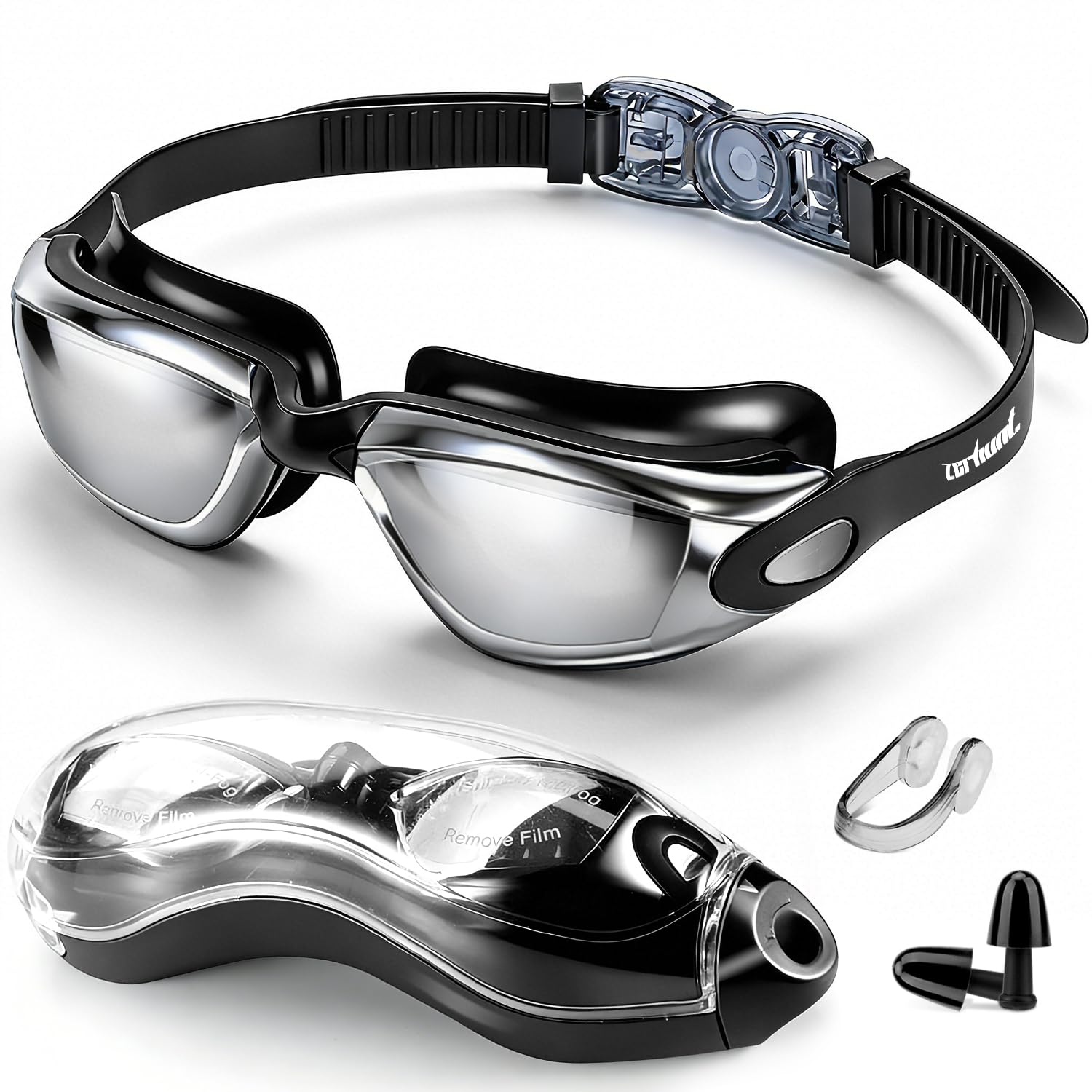 Zerhunt Schwimmbrille für Herren Damen Jugendliche,Taucherbrille Erwachsene Antibeschlag und UV Schutz,Wassersport Schwimmbrillen Swimming Goggles Geschenke für Männer Frauen Mädchen 10+ Jahre