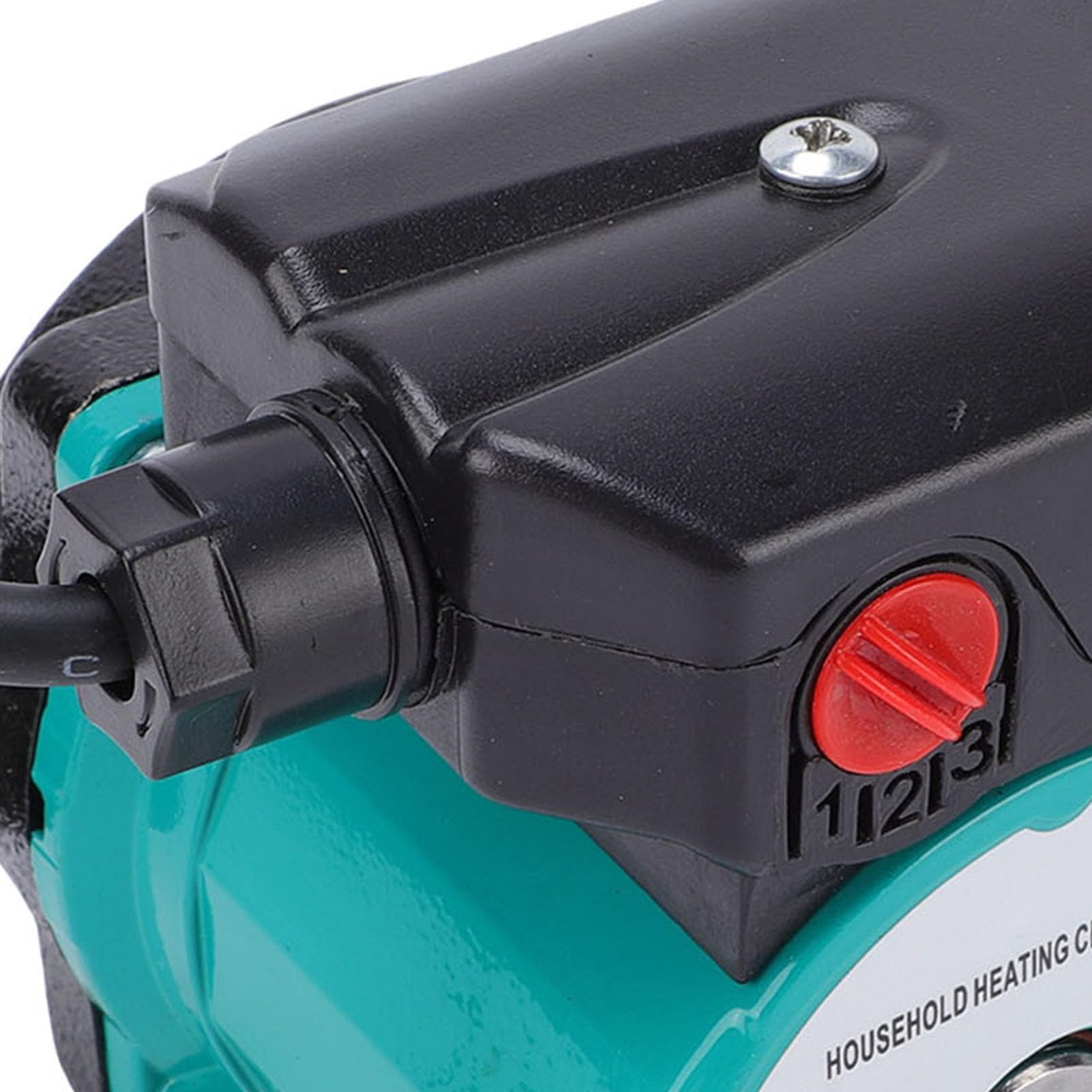 LiebeWH Pompa di Ricircolo Acqua Calda Pompa di Circolazione in Ghisa in Lega di Alluminio 65L Min 3 velocità 46W 67W 100W 6m Prevalenza per Caldaia Riscaldamento Idronico Solare Idrico Domestico
