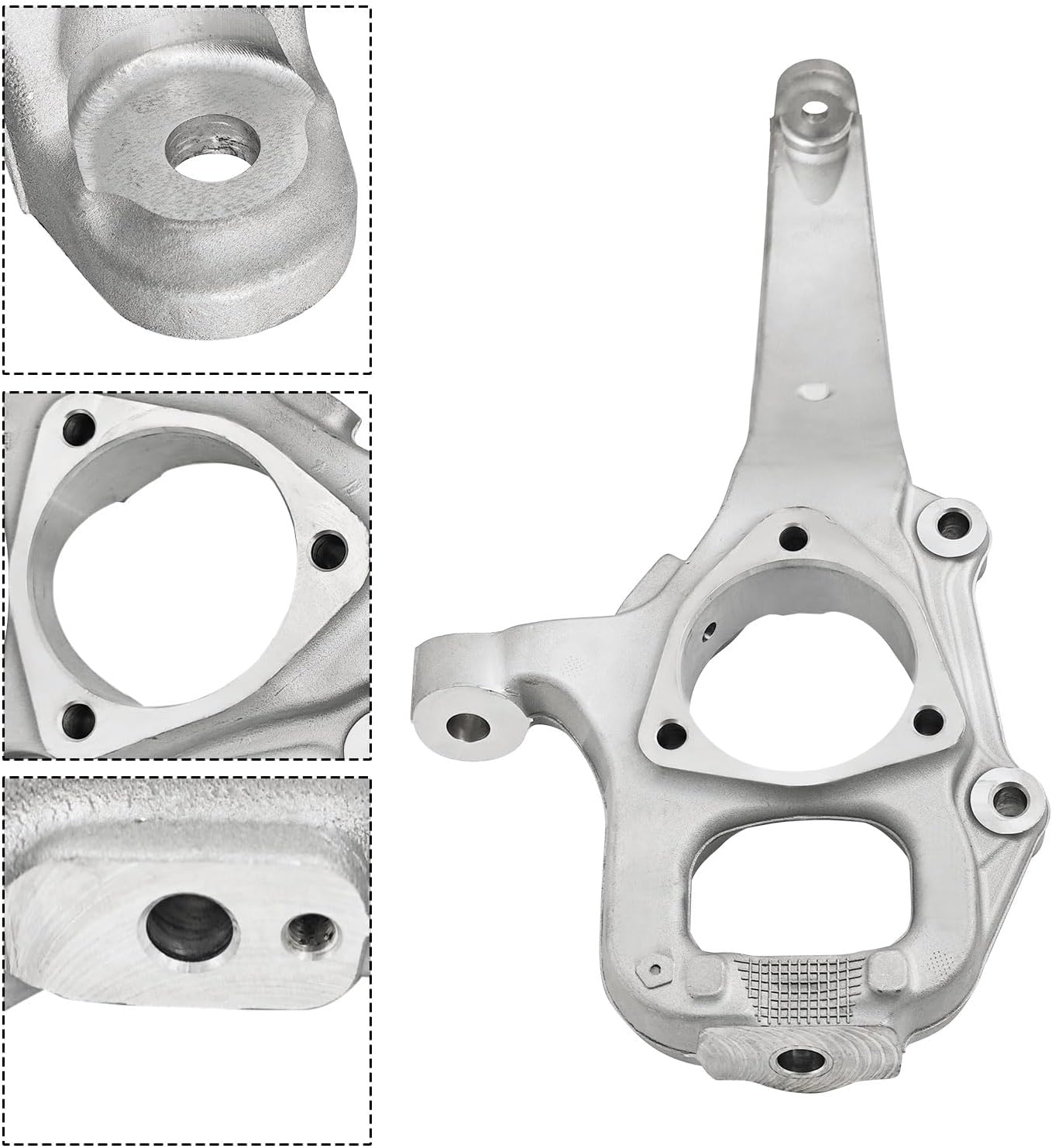 4877659AD Front Left Suspension Steering Knuckle Fits for 2016-2022 Jeep Grand Cherokee & 2016-2024 Dodge Durango# 170261# Driver Side