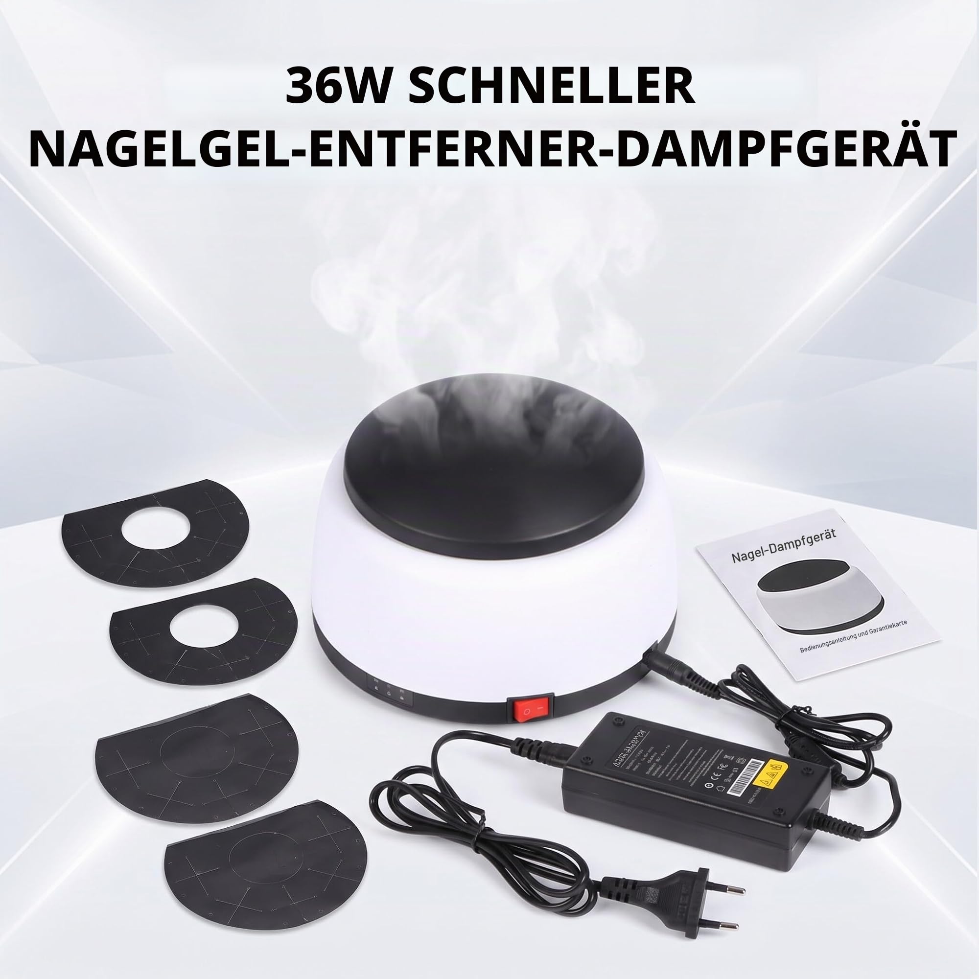 Automatischer Dampf-Nagellackentferner, 36W Gel Polish Remover Maschine, Dampfentfernungs-Gelentferner-Systemwerkzeug