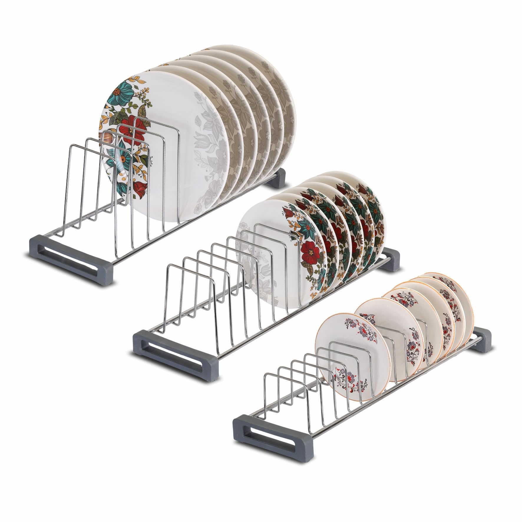 LAPO 20 inch Stainless Steel Multipurpose Plate Rack for Kitchen, Dish Holder Stand for Kitchen, Utensil Organizer, Modular Kitchen Rack Combo (20 Inch Rack for 22 Inch Tandem Box) Set of 1 (B0CRL59717) Amazon Price History, Amazon Price Tracker