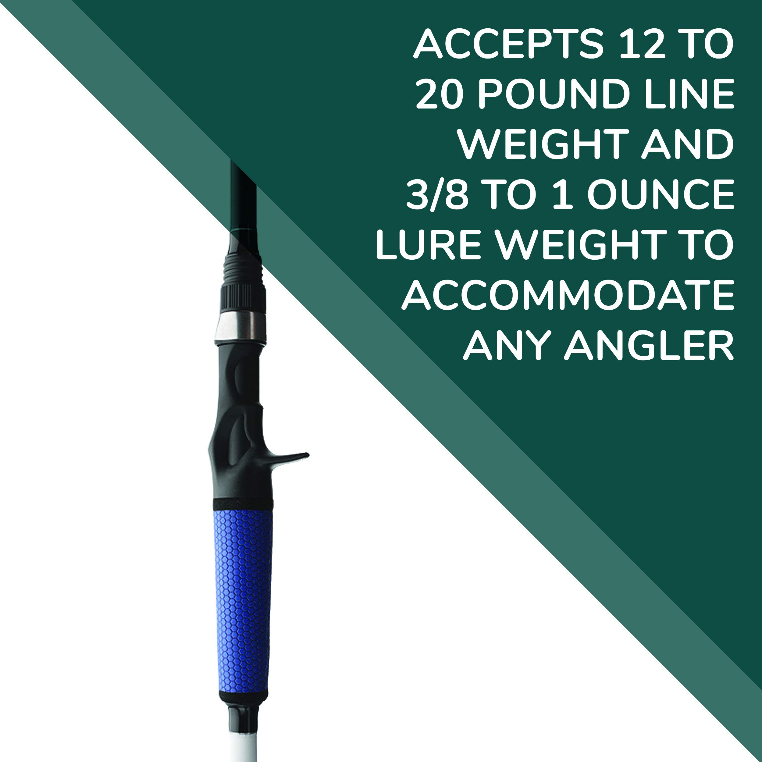 1 8 to 1 ounce lure weight fishing rod Amazon.com: Ardent Outdoors: Rods