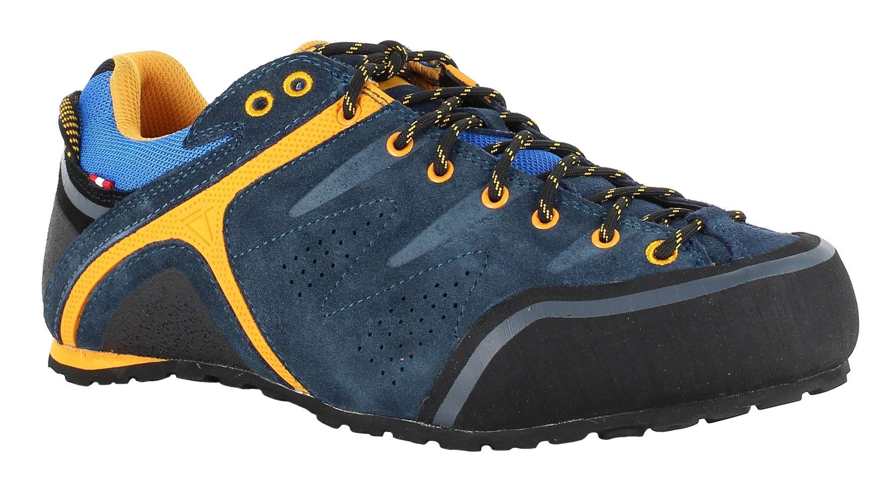 Dachstein Terra Damen und Herren Wanderschuhe/Zustiegsschuhe mit Vibramsohle (47 EU, Blau)